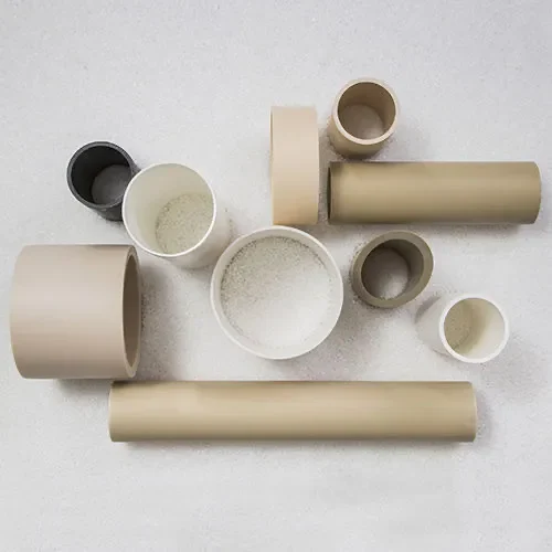 Tubi in pp materia prima vergine con carica minerale