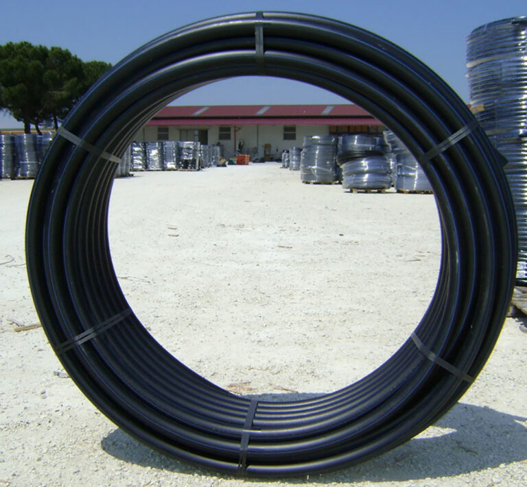 Tubi da granulo riciclato ldpe nero